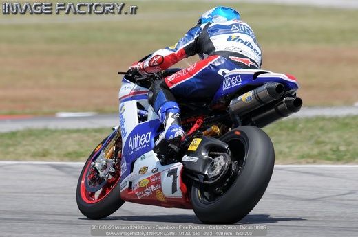2010-06-26 Misano 3249 Carro - Superbike - Free Practice - Carlos Checa - Ducati 1098R